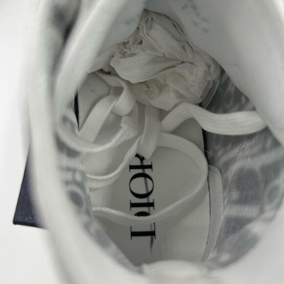 Men's Dior B – 23 oblique high top sneakers size 44 made in Italy - Picture 8 of 12